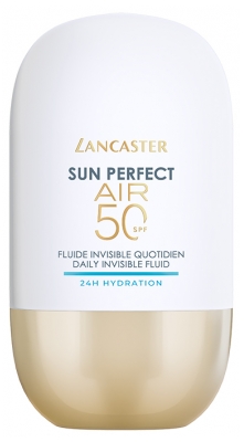 Lancaster Sun Perfect Air Fluide Invisible Quotidien 24H Hydratation pour Visage SPF50 40 ml