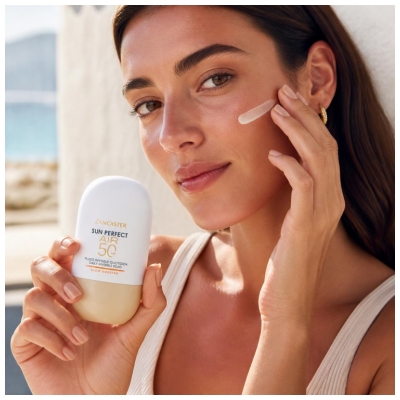 Lancaster Sun Perfect Air Fluide Invisible Quotidien Glow Booster pour Visage SPF50 40 ml