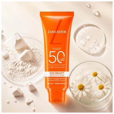 Lancaster Sun Beauty Crème pour le Visage Minérale SPF50 50 g