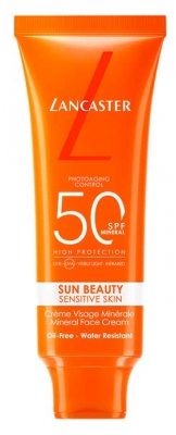 Lancaster Sun Beauty Crème pour le Visage Minérale SPF50 50 g