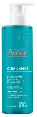 Avène Cleanance Gel Nettoyant 400 ML