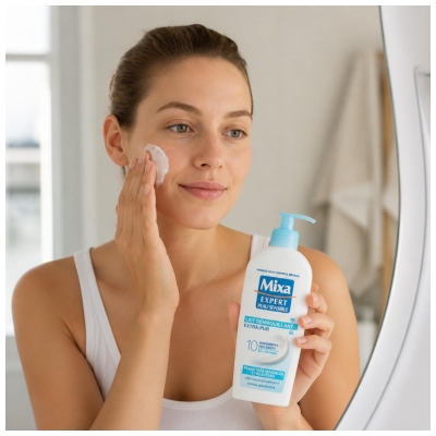 Mixa Lait Démaquillant Extra-Pur Peaux Très Sensibles et Réactives 200 ml