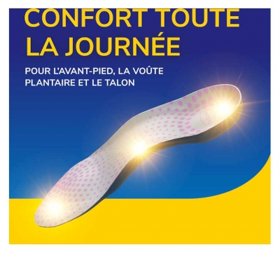 Scholl Semelles Tri-Comfort Easy-to-Fit Homme Pointures 40 - 47.5 1 Paire