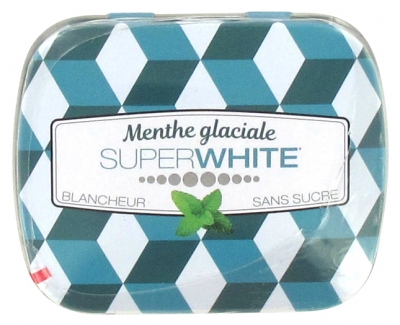 Superwhite Boite de 50 Pastilles Menthe Glaciale