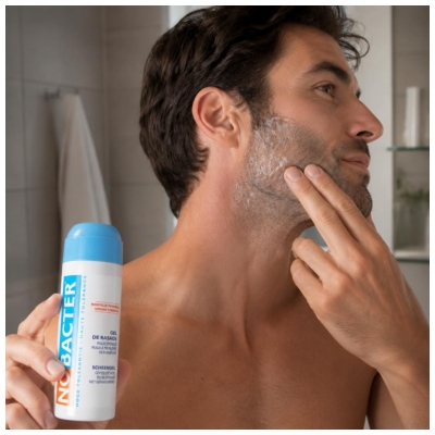 Gel de Rasage Apaisant Bio, Lot de 2 x 200 ml