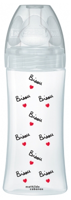 Dodie Collection Mathilde Cabanas Biberon Anti Colique Tétine Plate 6 mois et + 330 ml