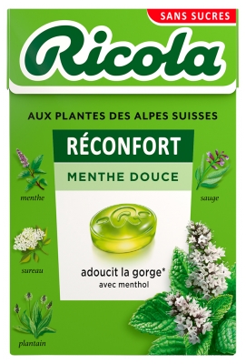 Ricola Réconfort Menthe Douce 50 Grammes