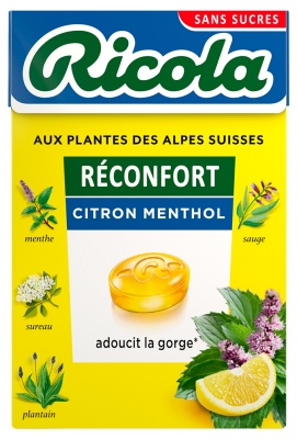 Ricola Réconfort Citron Menthol 50 Grammes