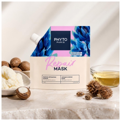 Phyto Repair Masque Réparation Intense Cheveux Abîmés et Cassants 75 ml