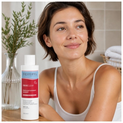 Dexeryl Dexeclear Nettoyant Hydratant Apaisant Peaux à Tendance Acnéique 200 ml
