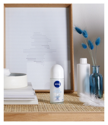 Nivea Déodorant Bille Anti‑Transpirant 72H Pure Invisible 50 ml