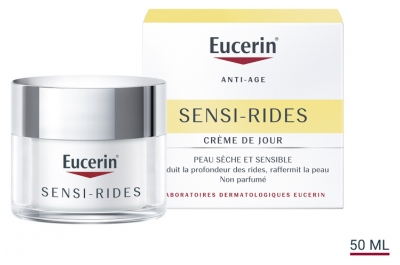 Eucerin Sensi-Rides Peau Sensible Crème de Jour 50 ml