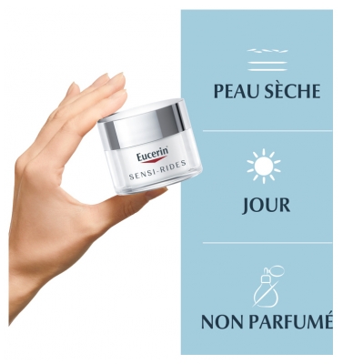 Eucerin Sensi-Rides Peau Sensible Crème de Jour 50 ml