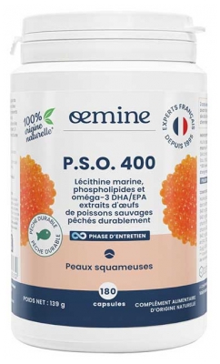 Oemine P.S.O Peaux Squameuses 180 Gélules