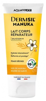 Aquasilice Lait Corps Réparateur Peaux Sèches 200 ml