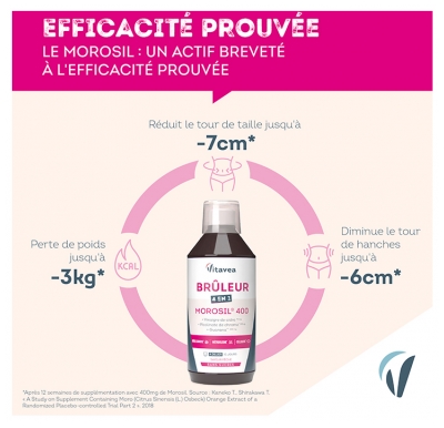 Vitavea Morosil 400 Brûle Graisse 4en1 500 ml