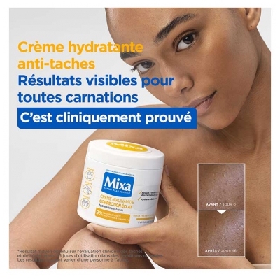 Mixa Crème Niacinamide Correction Éclat Anti-Tâches Hydratante 400 ml