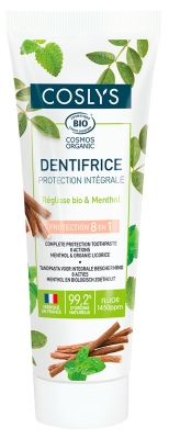 Coslys Dentifrice Protection Intégrale Fluor 1450 ppm Bio 100 g