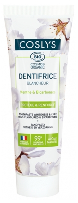 Coslys Dentifrice Blancheur Menthe Bio 100 g