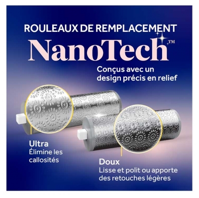 Scholl Pedi Perfect Râpe Électrique + 2 Recharges NanoTech