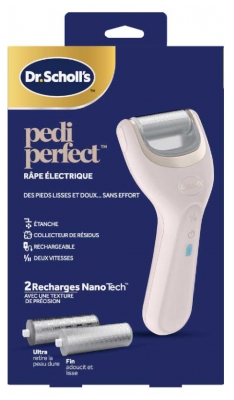 Scholl Pedi Perfect Râpe Électrique + 2 Recharges NanoTech