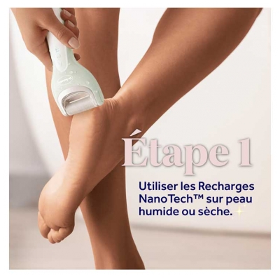 Scholl Pedi Perfect 2 Recharges Rouleaux Nano Tech pour Râpe Électrique 