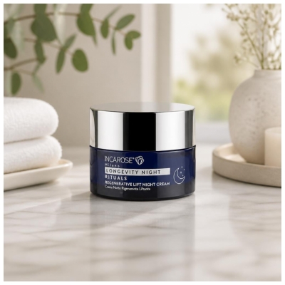 Incarose Longevity Night Rituals Crème de Nuit Liftante et Régénérante 50 ml