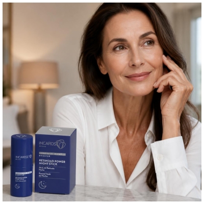 Incarose Longevity Night Booster Stick Nuit au Rétinol 14 g