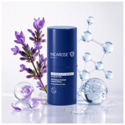 Incarose Longevity Night Booster Stick Nuit au Rétinol 14 g