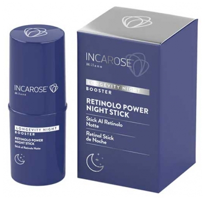 Incarose Longevity Night Booster Stick Nuit au Rétinol 14 g