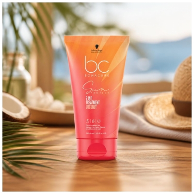 Bonacure Schwarzkopf Sun Protect Masque 2en1 Cheveux Sensibilisés par le Soleil 150 ml