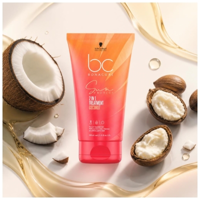 Bonacure Schwarzkopf Sun Protect Masque 2en1 Cheveux Sensibilisés par le Soleil 150 ml