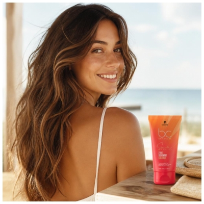 Bonacure Schwarzkopf Sun Protect Masque 2en1 Cheveux Sensibilisés par le Soleil 75 ml