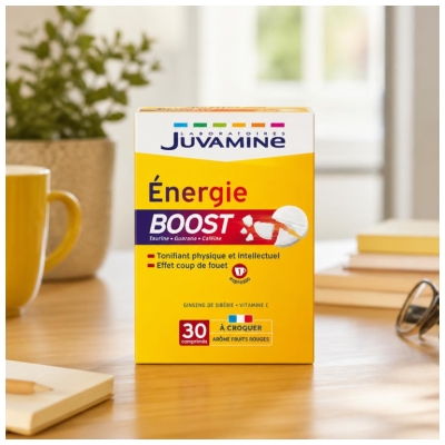 Juvamine Énergie Boost 15 Jours 30 Comprimés à Croquer