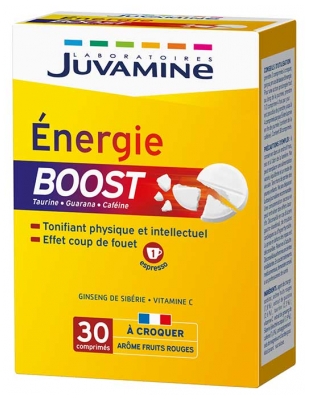 Juvamine Énergie Boost 15 Jours 30 Comprimés à Croquer