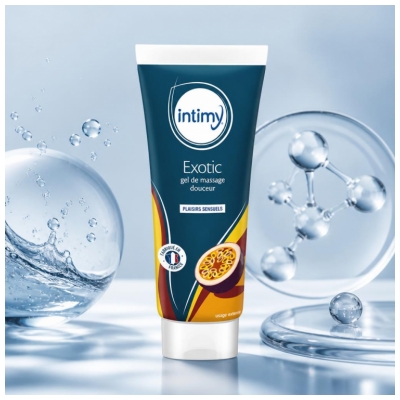 Intimy Gel de Massage Douceur Exotic Plaisirs Sensuels 200 ml