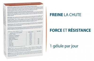 Ducray Anacaps Expert Chute de Cheveux Chronique Cure Complète 3 Mois 90 Caps