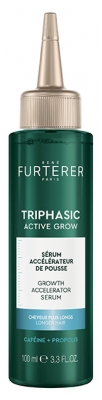 René Furterer Triphasic Active Grow Sérum Accélérateur de Pousse Caféine + Propolis 100 ml