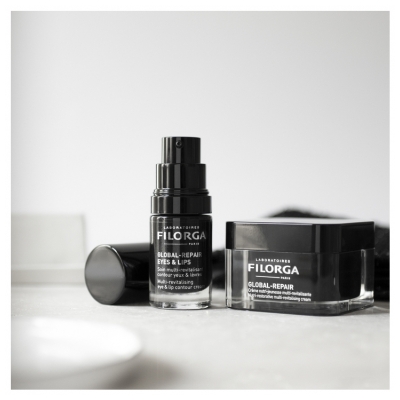 Filorga GLOBAL-REPAIR Eyes & Lips Crème Jeunesse Contours Lèvres et Yeux 15 ml