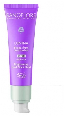 Sanoflore Lumina Fluide Anti-Taches et Éclat SPF30 Bio 40 ml