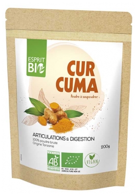 Esprit Bio Curcuma Poudre Bio 200 g