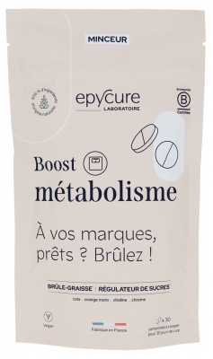 Epycure Boost Métabolisme 30 Comprimés