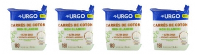 Urgo Carrés de Coton Non Blanchi 10 x 8 cm 4 x 180 Unités
