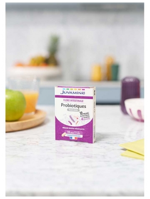 Juvamine Probiotiques Flore Intestinale 15 Jours 15 Gélules