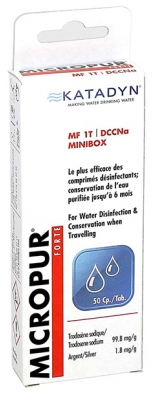 Micropur Forte MF 1T DCCNa 50 Comprimés