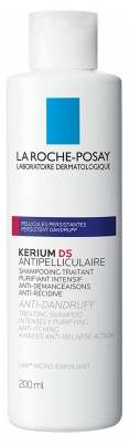 La Roche-Posay Kerium DS Shampoing Traitant Pellicules Persistantes 200 ml