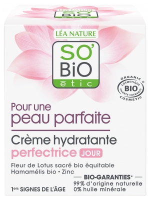 Léa Nature SO BIO étic Pour une Peau Parfaite Crème Hydratante Perfectrice de Jour Biologique 50 ML