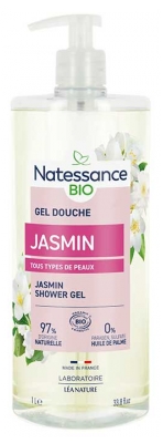 Natessance Gel Douche Jasmin Toutes Peaux Bio 1 L