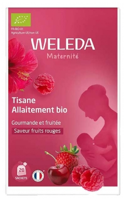 Weleda Maternité Tisane Allaitement Fruits Rouges Bio 20 Sachets