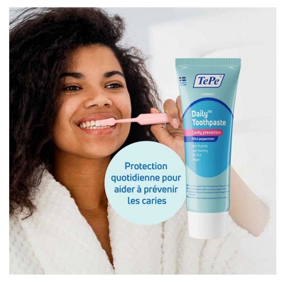 TePe Daily Dentifrice Menthe Douce 75 ml